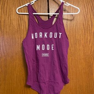 women’s pink tank top